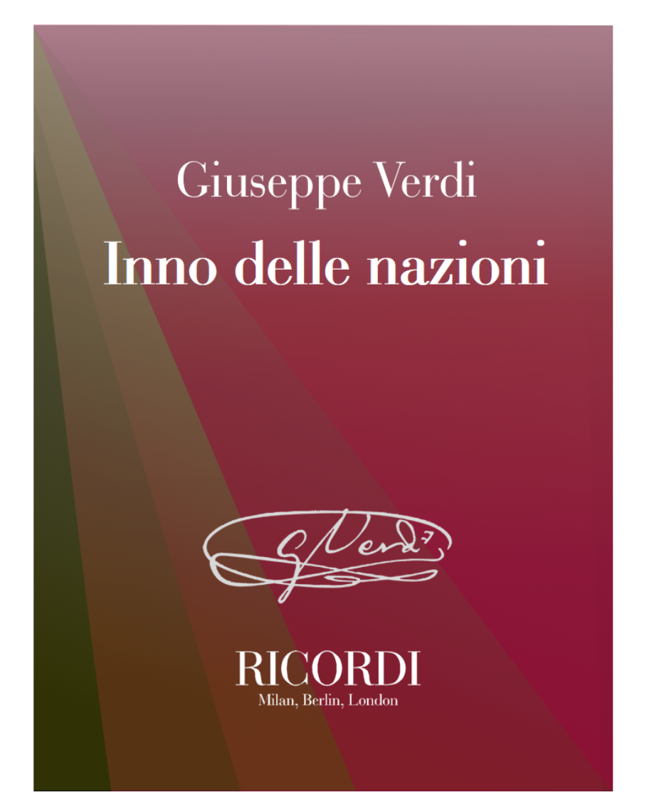 Inno Delle Nazioni Sheet Music By Giuseppe Verdi Nkoda