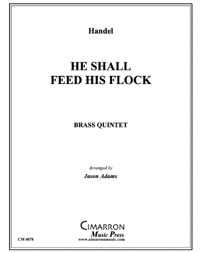 He Shall Feed His Flock Sheet Music By George Frideric Handel Nkoda