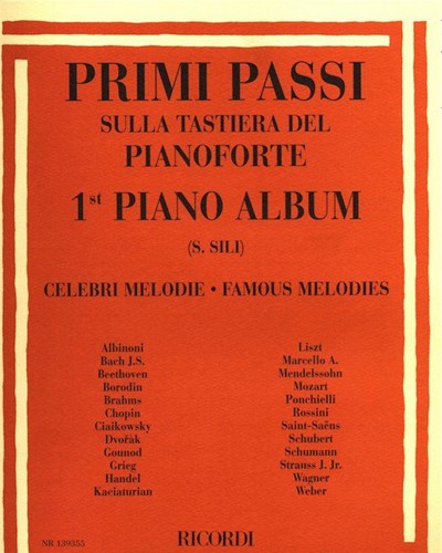 Primi passi sulla tastiera del pianoforte - Album 1