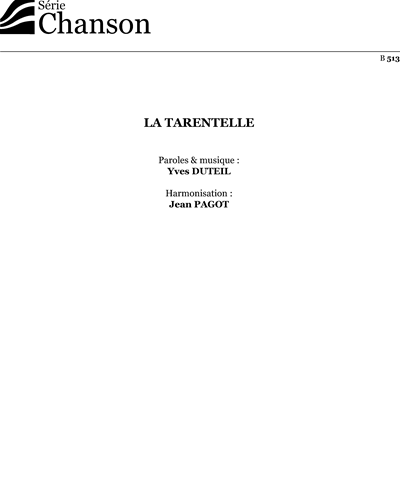 La tarentelle