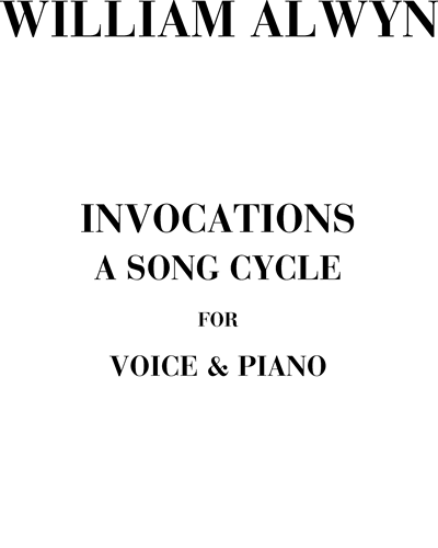 Invocations (a song cycle)
