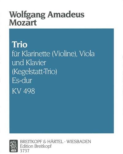 Trio Es-dur KV 498