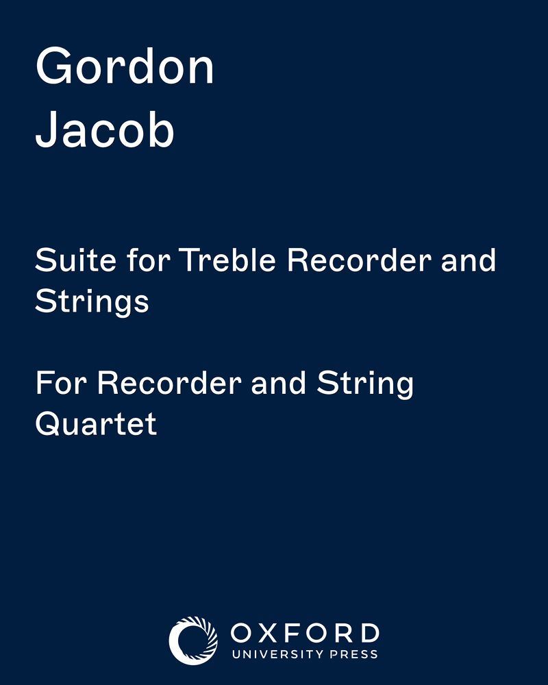 Suite for Treble Recorder and Strings