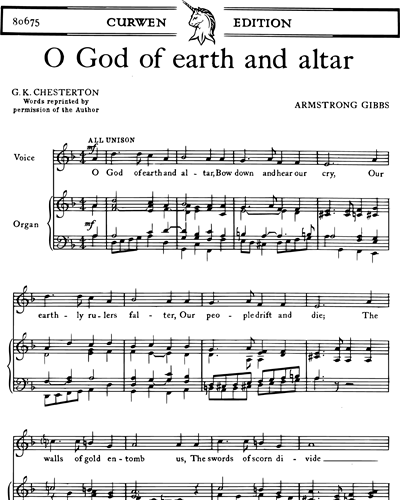 O God of earth and altar