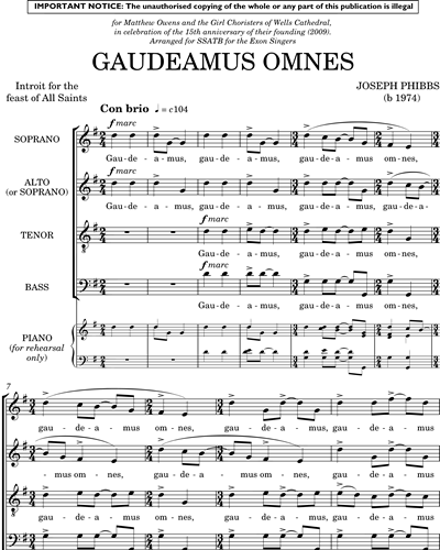 Gaudeamus Omnes