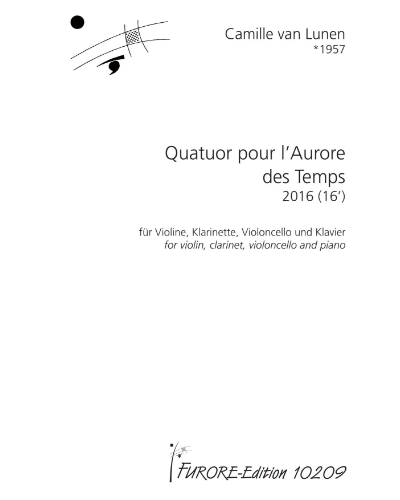 Quatuor pour l'Aurore des Temps