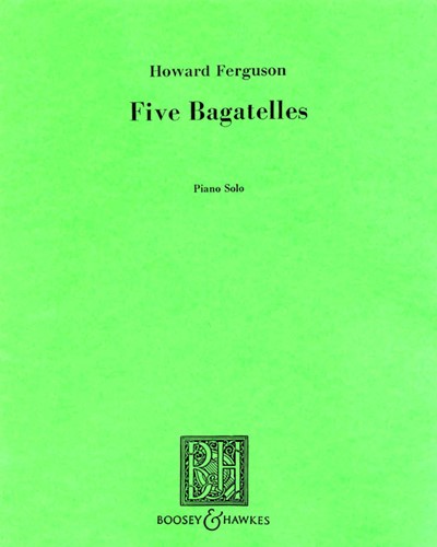 Five Bagatelles for Piano