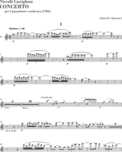 Flute 4/Piccolo 1