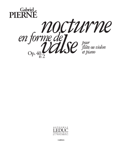 Nocturne en forme de Valse, Op. 40 n. 2