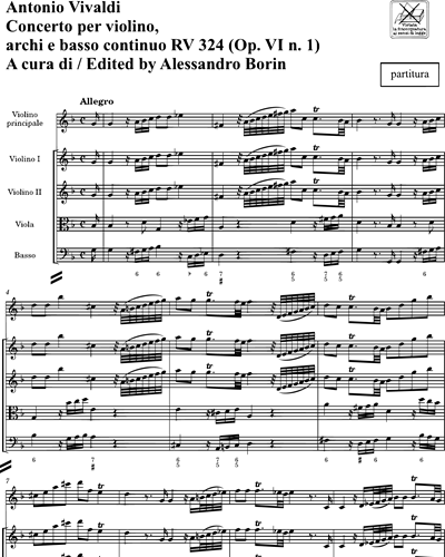 Concerto RV 324 Op. 6 n. 1