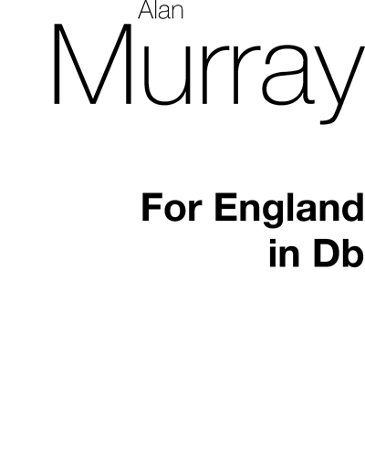 For England (in Db major)