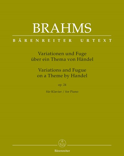 Variations and Fugue on a Theme by Handel for Piano op. 24