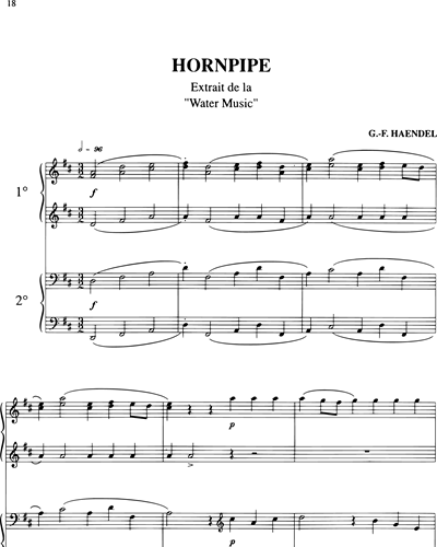 Hornpipe (from Handel's 'Water Music')