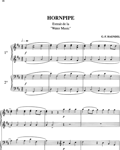 Hornpipe (from 'Water Music')