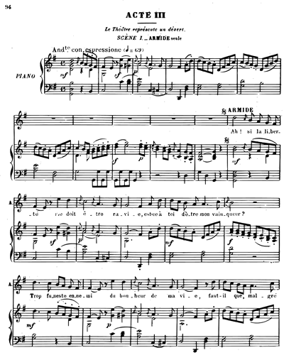 [Act 3] Opera Vocal Score