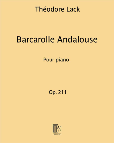 Barcarolle Andalouse Op. 211