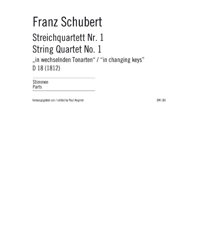 String Quartet No. 1, 'In Changing Keys'