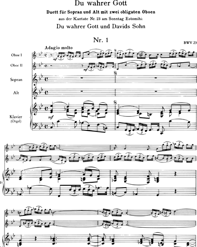 Ausgewählte Duette für Sopran und Alt - Heft 2