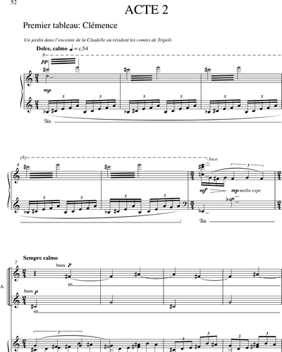 Female Chorus Score