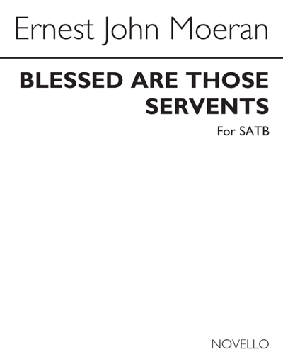 Blessed Are Those Servants