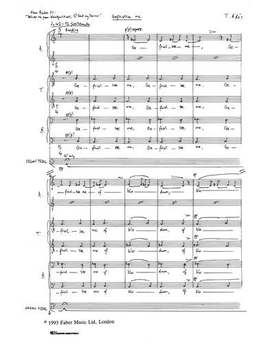 Male Chorus & Organ (Alternative)