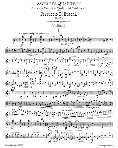 Streichquartett Nr. 2 d-moll op. 26 K 225