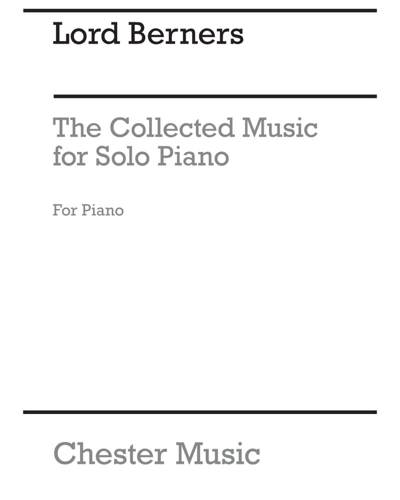 The Collected Music for Solo Piano [Second Edition 2000]