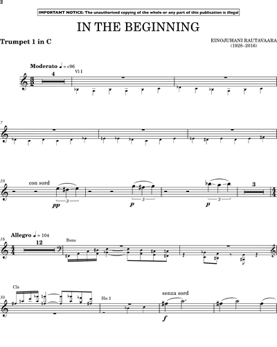 Trumpet 1 in C