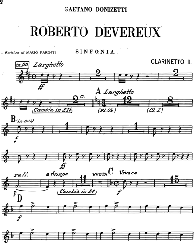 Clarinet 2/Clarinet in C