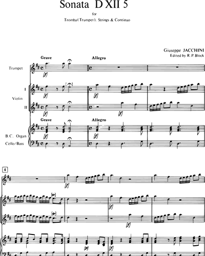 Sonata in D Nr. XII/5