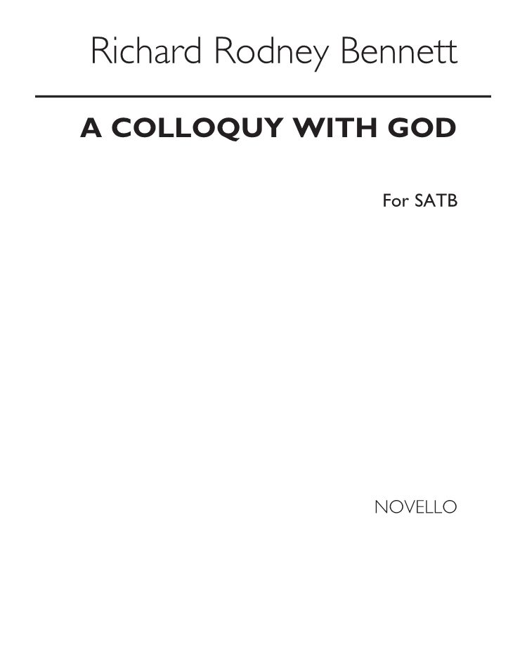 A Colloquy with God