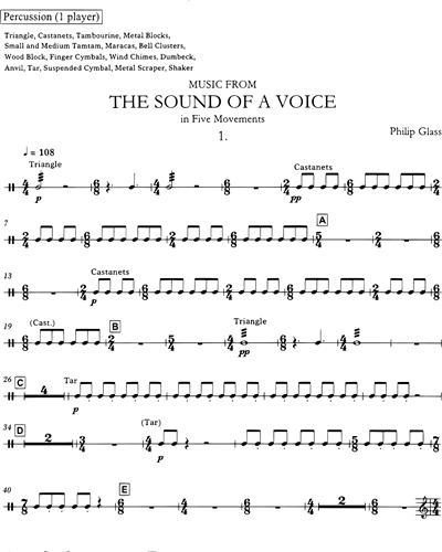 Music from ”The Sound Of A Voice”