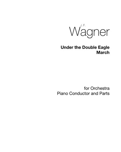 Under the Double Eagle (Arranged by Cyril Watters)