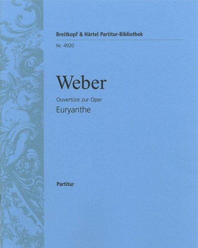 Euryanthe - Ouvertüre Sheet Music by Carl Maria von Weber | nkoda