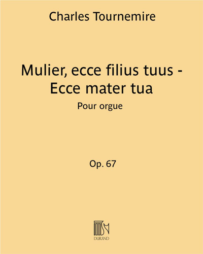 Mulier, ecce filius tuus - Ecce mater tua (Extract No. 3 from 'Seven Chorales')