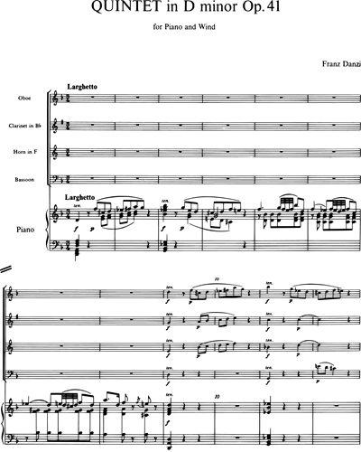 Quintett d-moll op. 41
