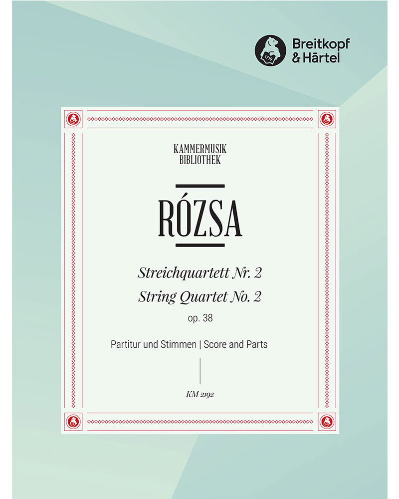 Streichquartett Nr. 2 op. 38