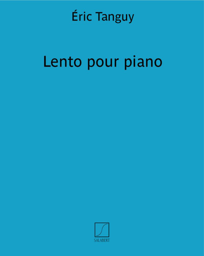Lento pour piano