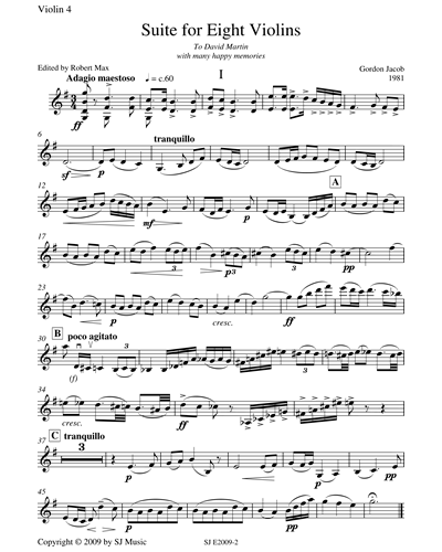 Suite for 8 Violins