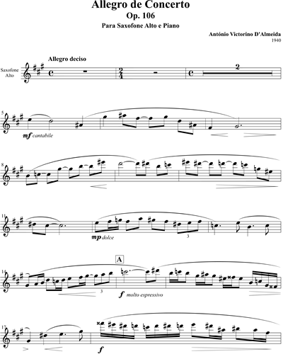 Allegro de Concerto, op. 106