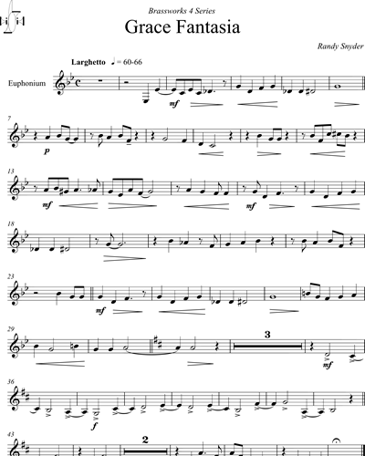 Euphonium Treble Clef (Alternative)