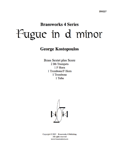 Fugue in D minor