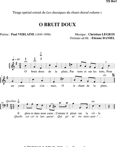 O bruit doux - from Class. CC n°1