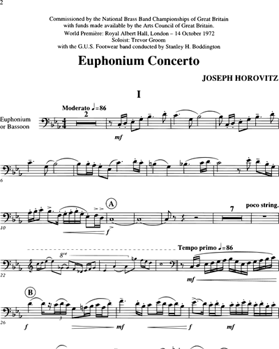 [Solo] Bassoon/Euphonium (Alternative)