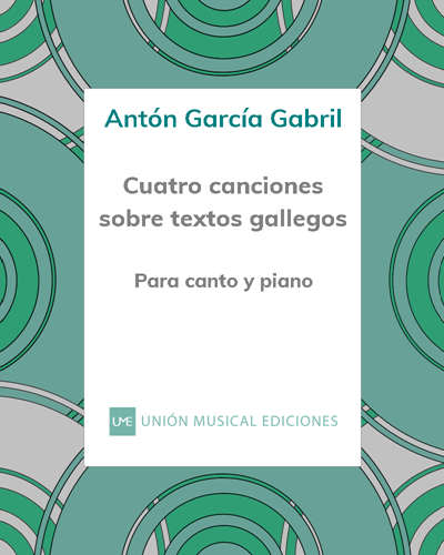 Cuatro canciones sobre textos gallegos