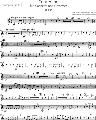 Concertino Es-dur op. 26