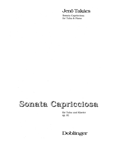 Sonata Capricciosa, op. 81