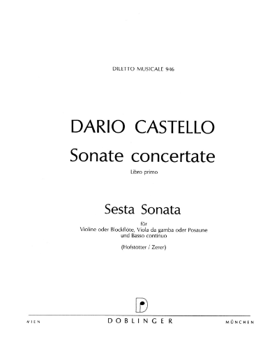 Sesta Sonata in G