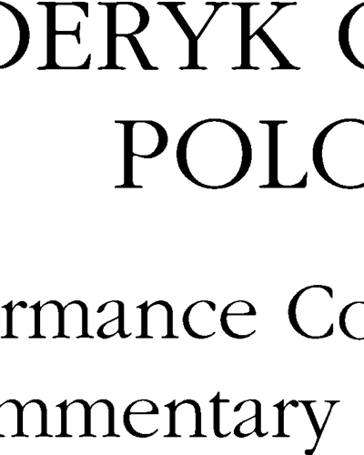 Performance Note [en]