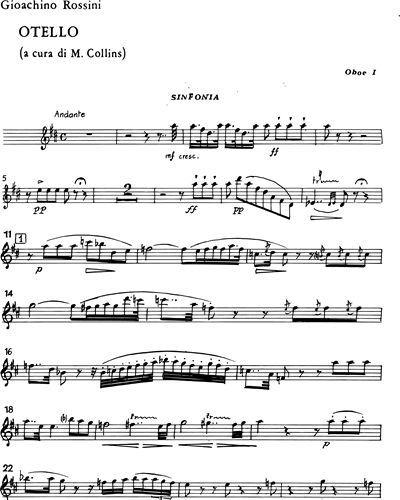 Otello [Critical Edition] - Sinfonia